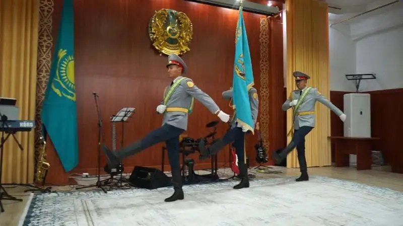 День Республики отметили жамбылские полицейские