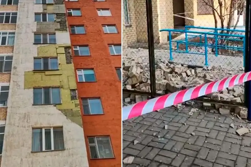 Дом с осыпающейся облицовкой и трещинами обследовал акимат Нур-Султана