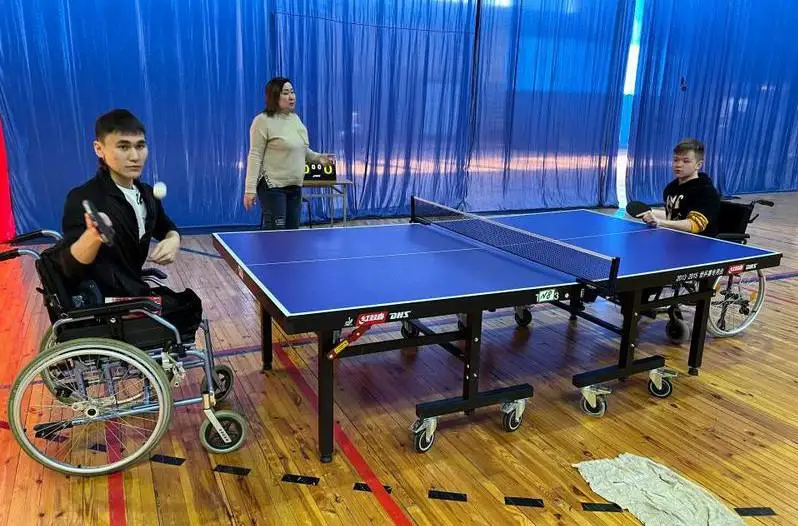 Карагандинцы победили на республиканском турнире по настольному теннису среди особенных спортсменов