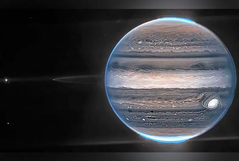 NASA опубликовало снимки Юпитера с телескопа Уэбба