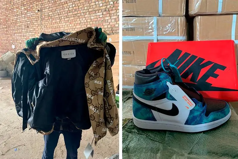 Задержана крупная партия контрафактной продукции из Кыргызстана