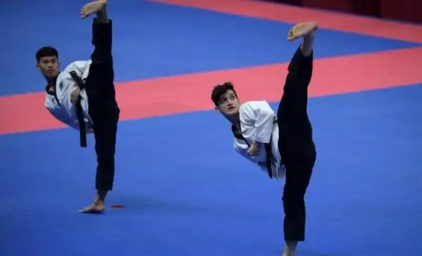 تاەكۆوندوشى سمايىل دۇيسەباي ازيا چەمپيوناتىندا كۇمىس جۇلدەگە يە بولدى