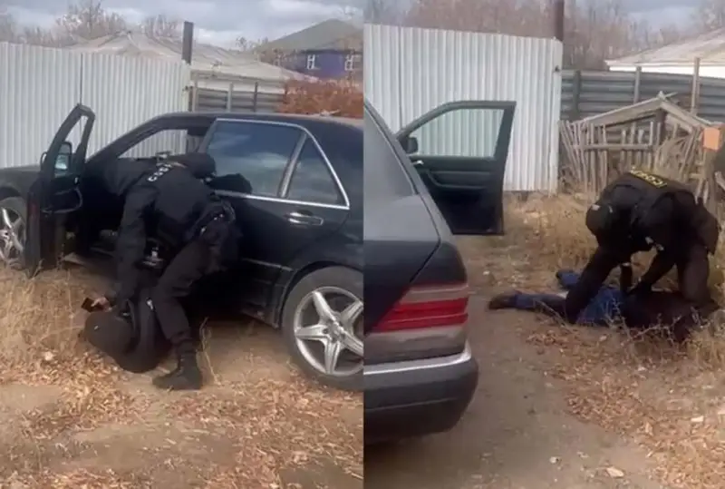 Открывшего стрельбу на трассе астанчанина задержали акмолинские полицейские