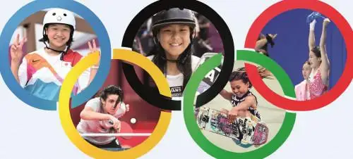 وليمپيادانىڭ ەڭ جاس سپورتشىلارى