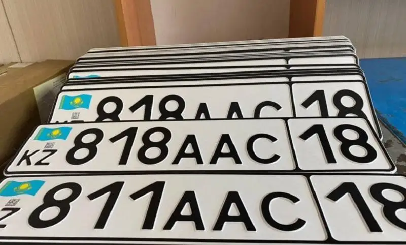 18-й регион: госномера на авто начали выдавать в Абайской области