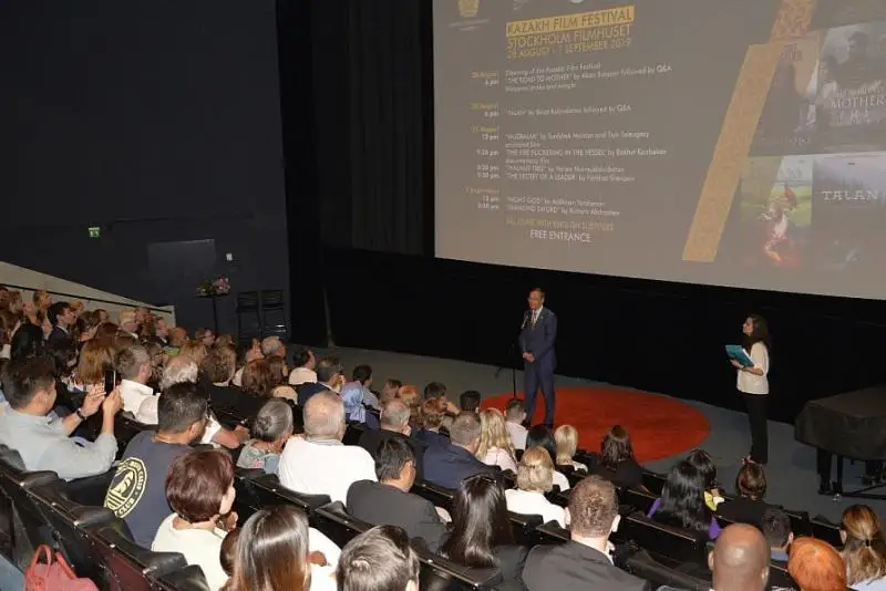 قازاق كينولارى شۆەتسيادا كورسەتىلۋدە