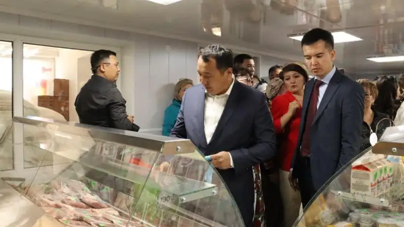 Социальный магазин с продукцией акмолинских товаропроизводителей появился в Зеренде