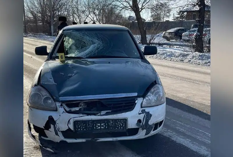 Пешеход погибла в ДТП в Павлодарской области