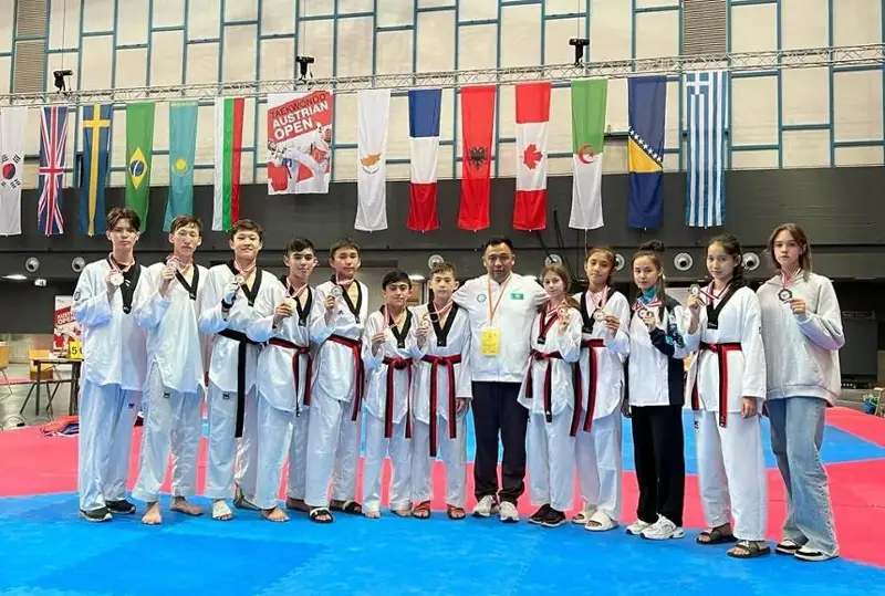 Taekvondodan jasóspirimder quramasy halyqaralyq jarysta 28 medal utyp aldy