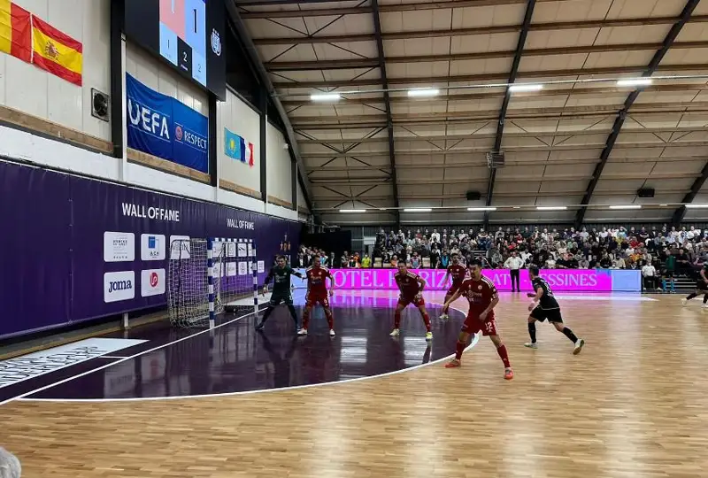 «Кайрат» сыграл первый матч в рамках Лиги чемпионов УЕФА по футзалу