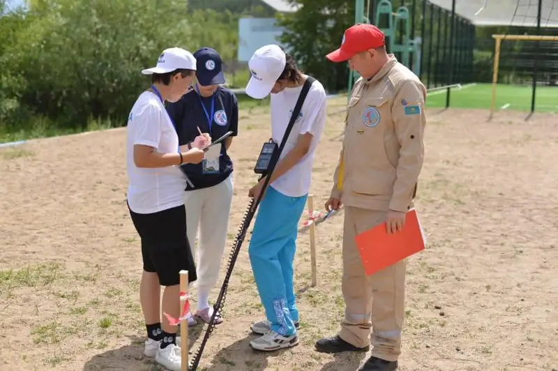 Юные геологи со всего Казахстана съехались на полевую олимпиаду в Бурабай