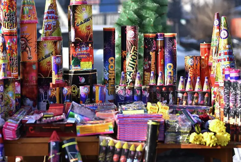 1,5 тысячи несертифицированных пиротехнических изделий изъяли в Астане