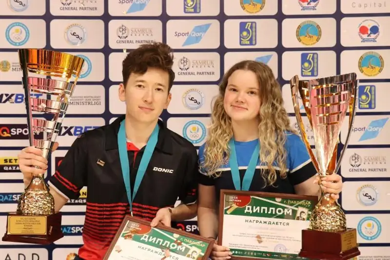 Определились победители международного турнира по настольному теннису памяти Ермека Китаева