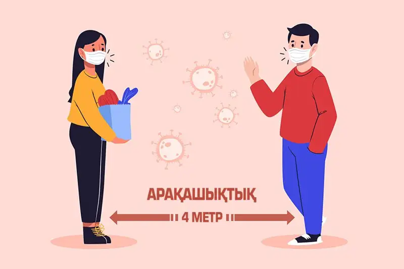 كوروناۆيرۋس 4 مەتر قاشىقتىقتا تارالۋى مۇمكىن