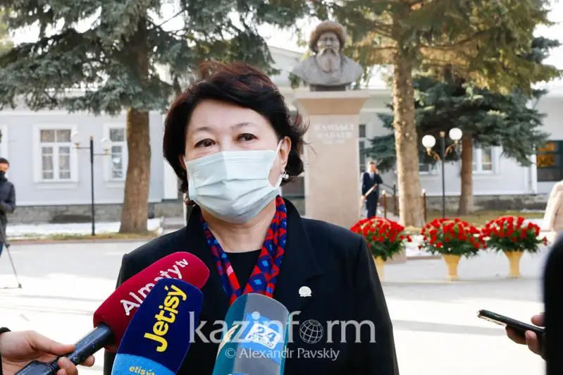 О праздновании 175-летия Жамбыла Жабаева рассказала Актоты Раимкулова