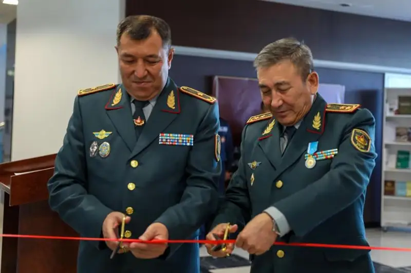 Кафедру гражданской защиты МЧС открыли в Национальном университете обороны