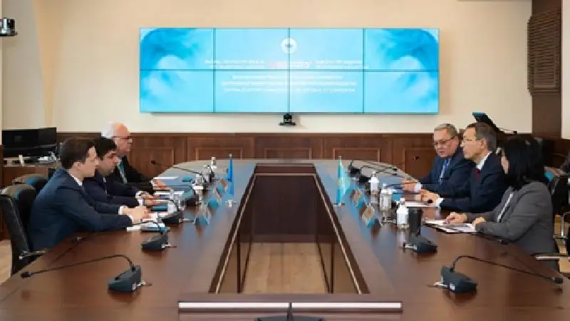 Председатель ЦИК РК встретился с делегацией ПА ОДКБ