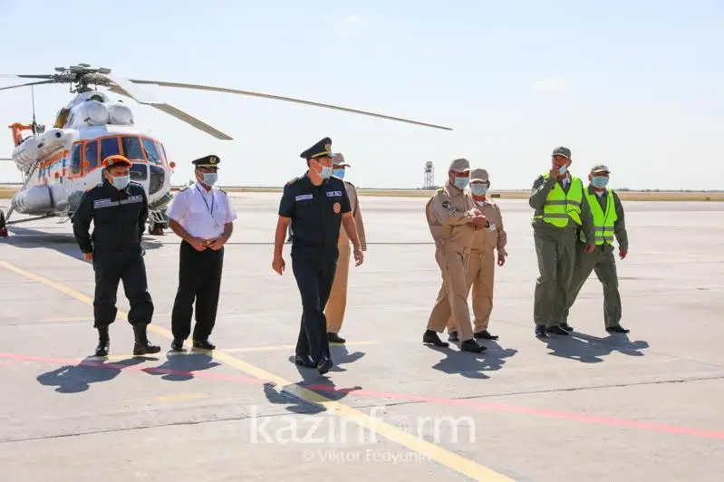 قازاقستاندىق قۇتقارۋشىلار تۇركيادان ورالدى