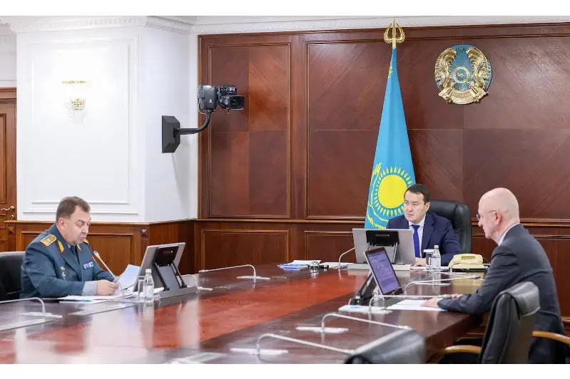 Премьер-Министр РК дал ряд поручений в связи с паводковой ситуацией в стране