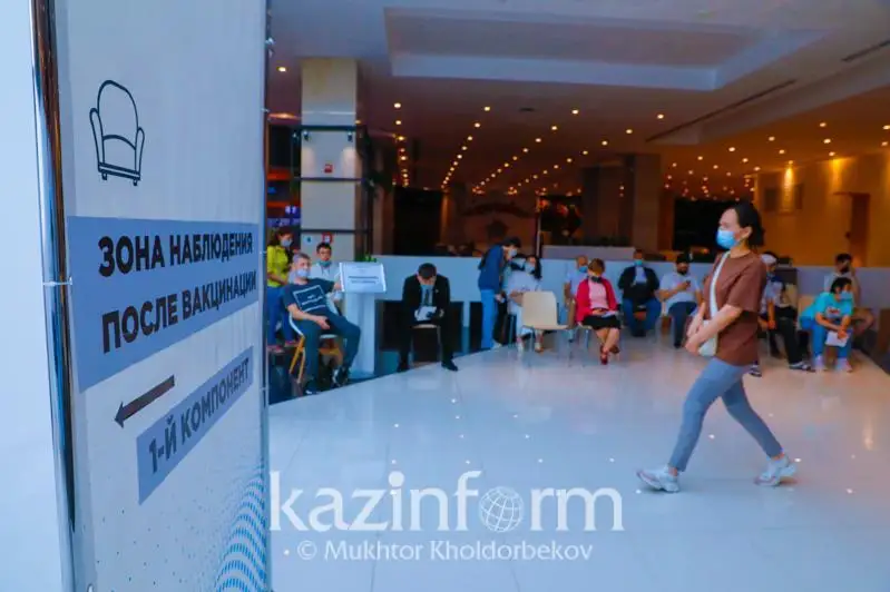 قازاقستاندا كوروناۆيرۋس ۆاكسيناسىنىڭ I كومپونەنتتىن 6,4 ميلليون ادام سالدىردى