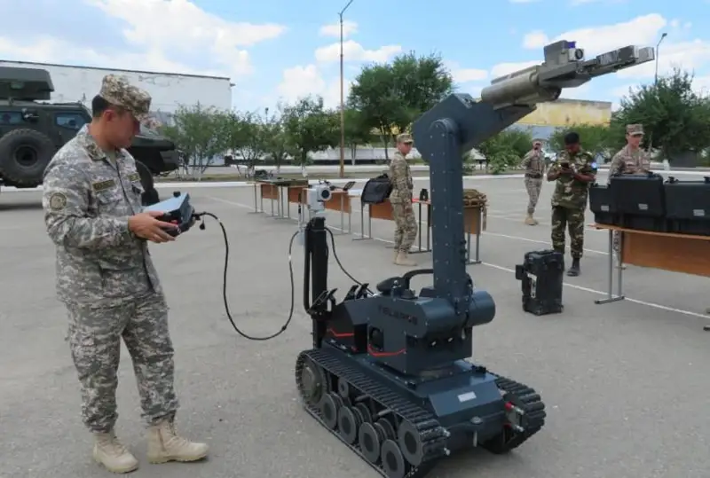 Военнослужащие РК обучаются секретам разминирования