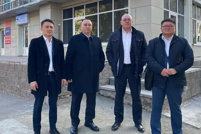 Брифинг оппозиционного кандидата Нурлана Ауесбаева был сорван