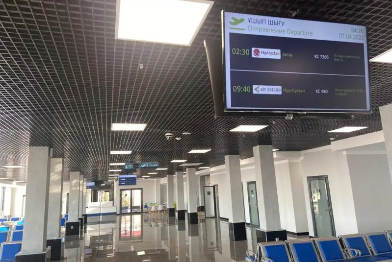 В Уральске запустили терминал аэропорта имени Маншук Маметовой