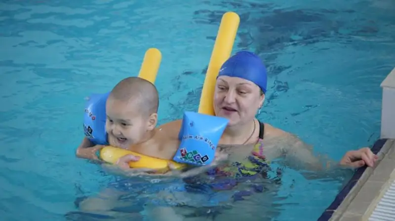 Особенные дети могут бесплатно заниматься плаванием в Караганде
