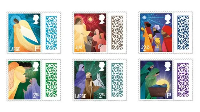 Королевская почта в последний раз выпустила рождественские марки с профилем Елизаветы