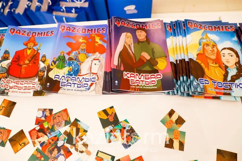 قازاقتىڭ ەپوستىق جىرلارى كوميكس تىلىندە سويلەدى