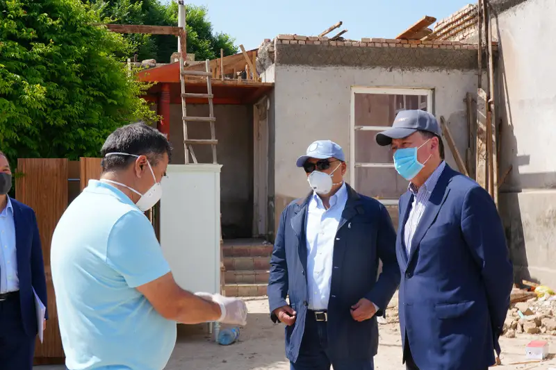 اسقار مامين ماقتاارال اۋدانىنداعى قالپىنا كەلتىرۋ جۇمىستارىن تەكسەردى