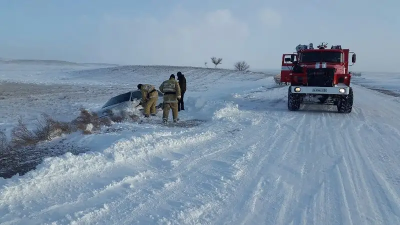 из снежных заносов
