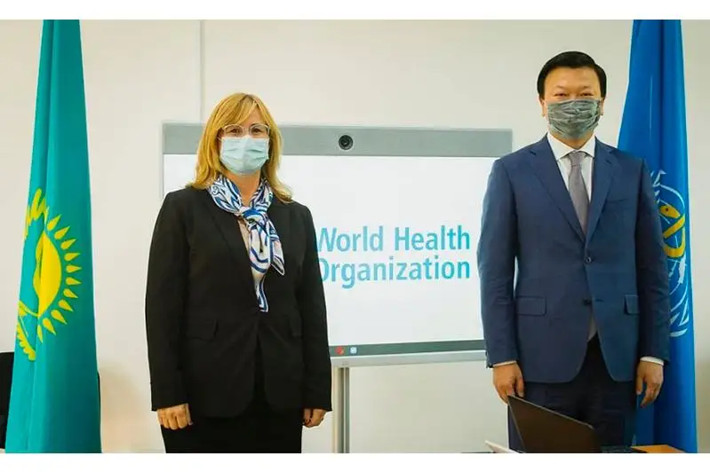 الەكسەي سوي دۇنيەجۇزىلىك دەنساۋلىق ساقتاۋ ۇيىمىنىڭ وكىلىمەن كەزدەستى