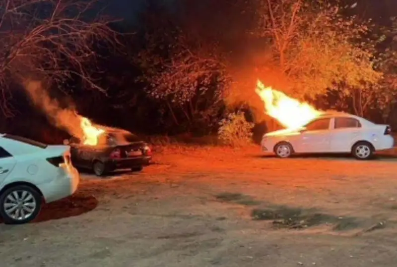 Иностранец поджигал автомашины в Астане