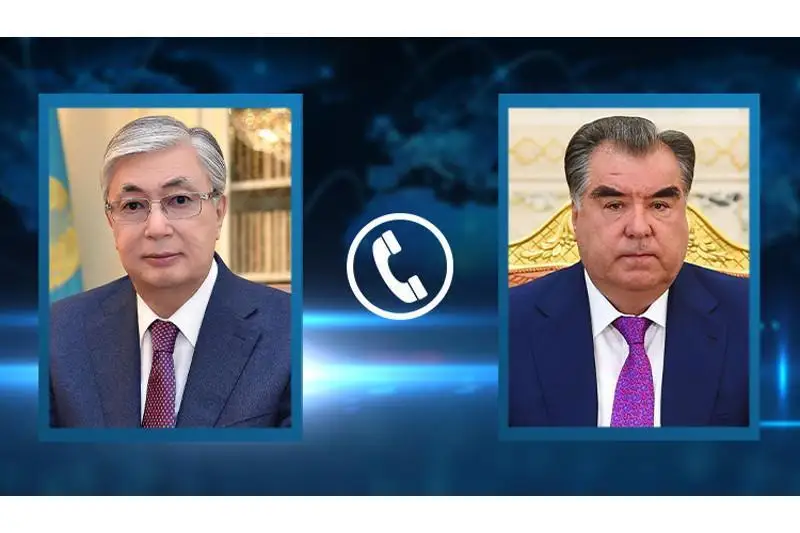 مەملەكەت باسشىسى تاجىكستان پرەزيدەنتىمەن تەلەفون ارقىلى سويلەستى