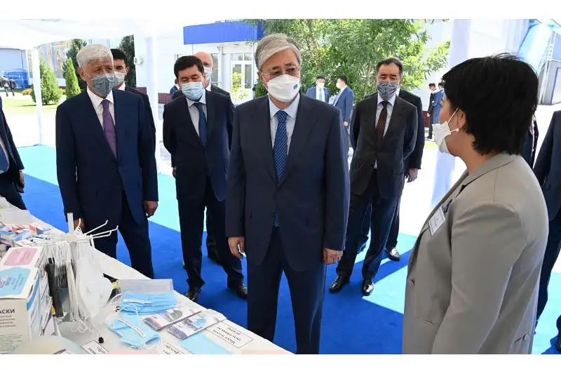 ق ر پرەزيدەنتى الماتى وبلىسىنىڭ باسشىلىعىنا ۆاكسيناتسيانى جەدەلدەتۋدى تاپسىردى