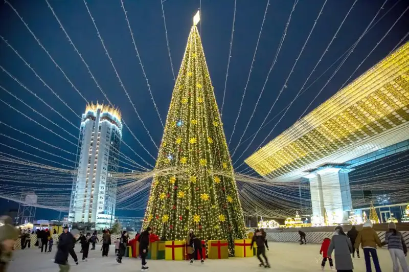 Бесплатные катки открылись в Алматы