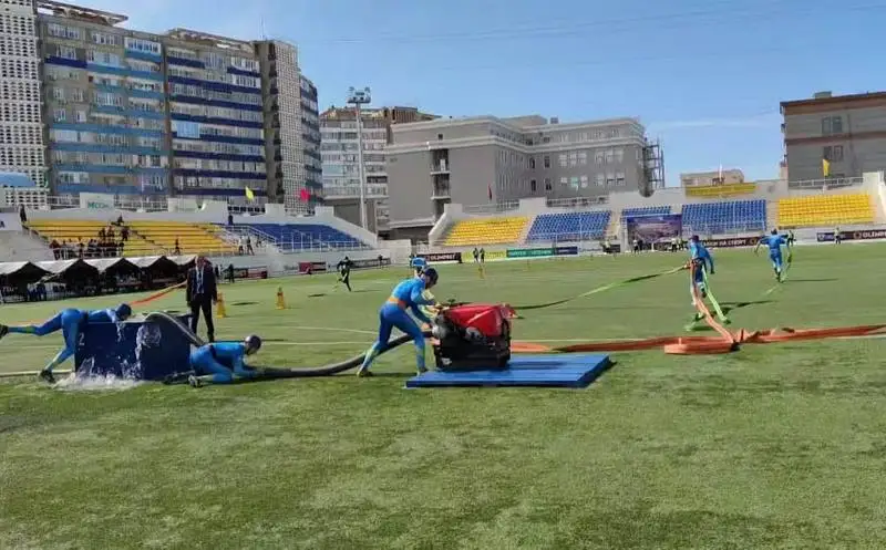 Elorda komandasy órt sóndirý-qutqarý sportynda el kýbogyna ıe boldy
