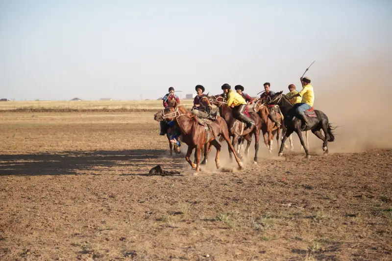Оралда ұлттық спорт түрлерінен жарыс мәреге жетті