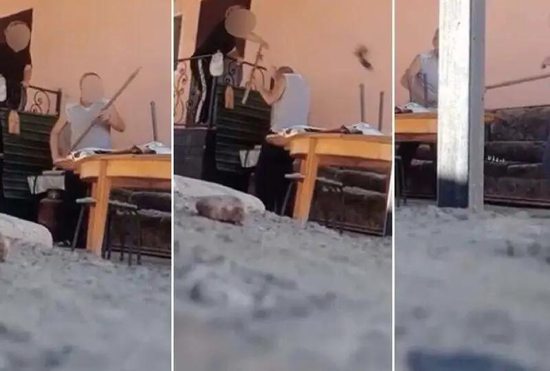 Almaty oblysynda asyrap alǵan balalaryna qol kótergen áıel otbasymen qaıta qaýyshty