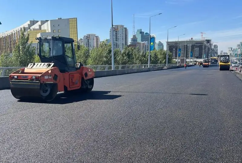 Ремонт на столичном мосту по Сарайшык  будут вести до конца октября