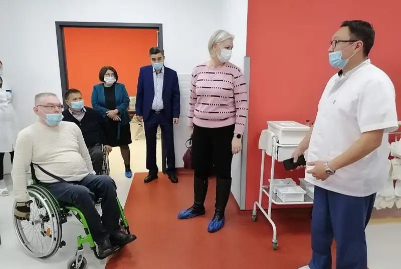Вопросы реабилитации инвалидов обсудили на встрече в клинико-реабилитационном центре Кокшетау