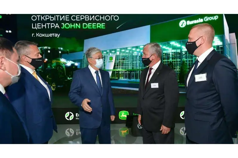 توقايەۆ «Eurasia Group Kazakhstan» ج ش س- نىڭ سەرۆيس ورتالىعىن ارالاپ كوردى