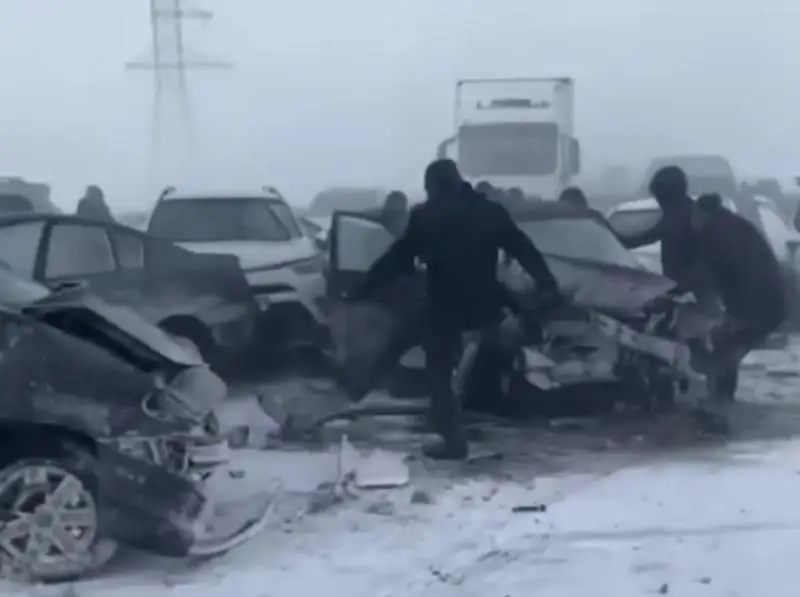 Aqmola oblysyndaǵy jol apaty: birneshe kólik soqtyǵysty