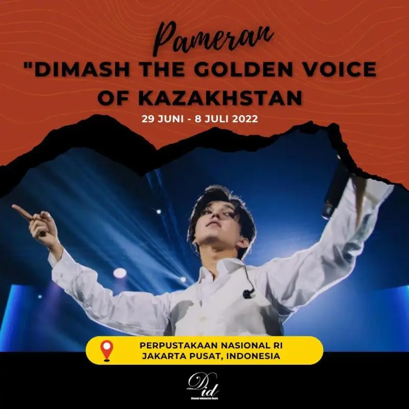 Посвященная Казахстану и Димашу выставка пройдет в Индонезии