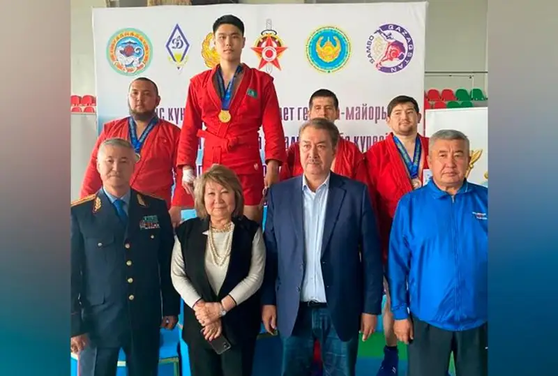 Карагандинский гвардеец победил на международном турнире по самбо