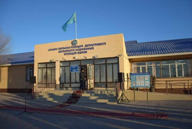 Новое здание районной полиции открыли в Атырауской области