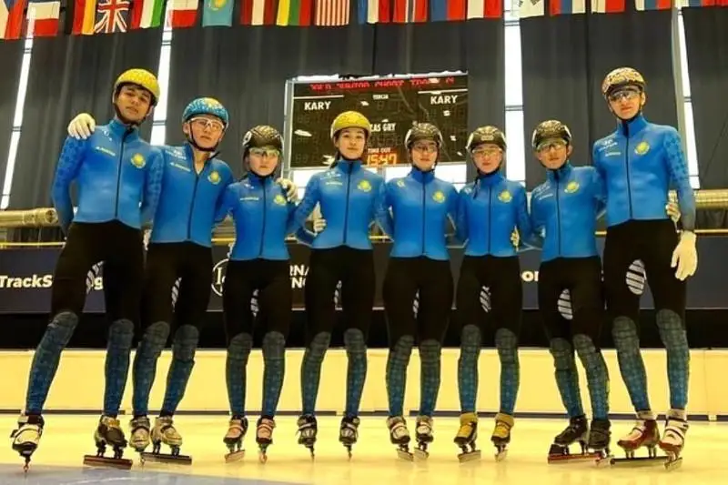 Назван состав команды Казахстана на чемпионат мира по шорт-треку среди юниоров