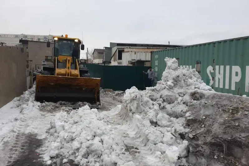 Более 4,5 млн кубометров снега вывезено из Нур-Султана