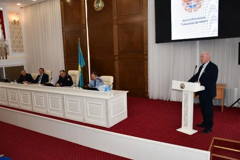 Переход на сервисную  модель полиции обсудили в Акмолинской области